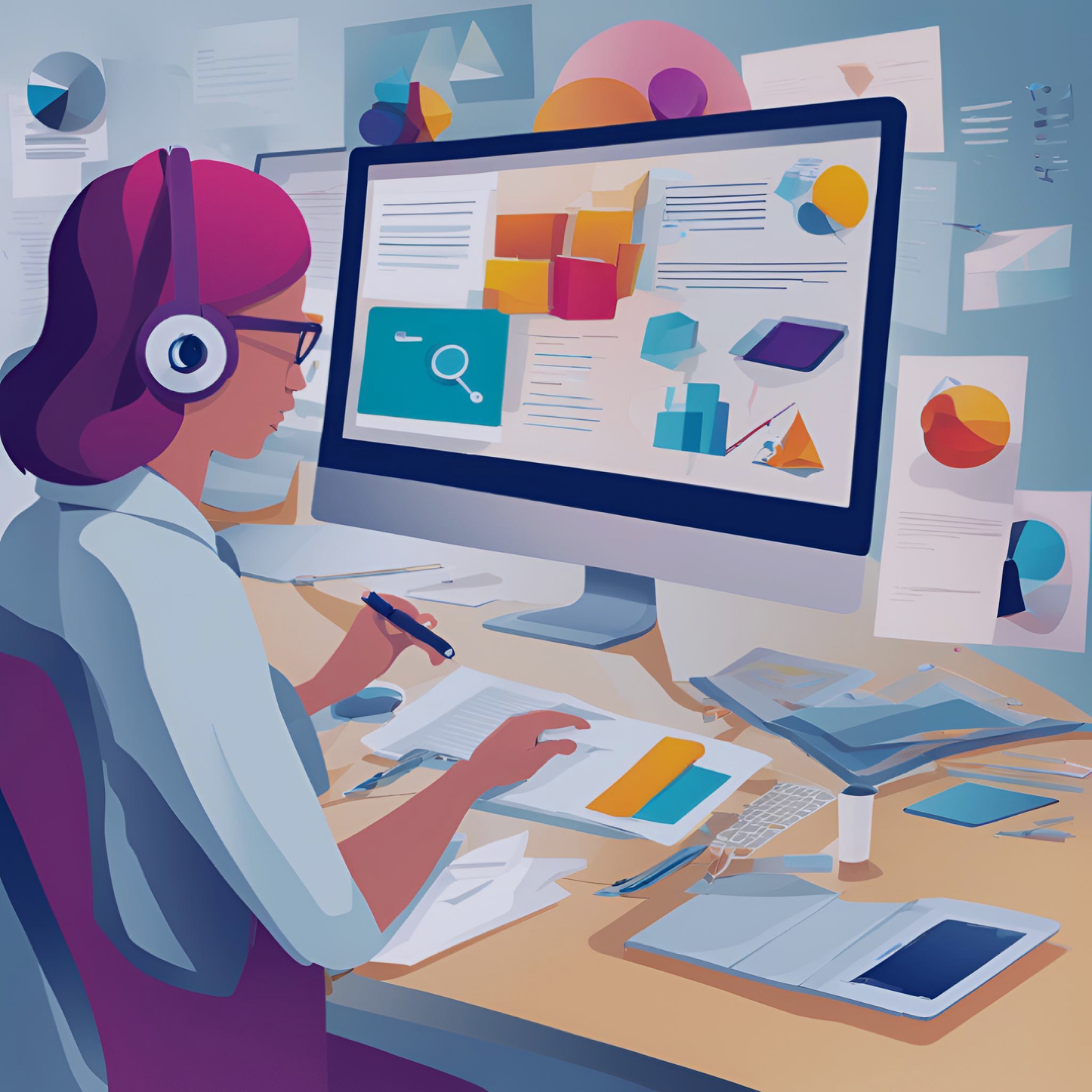 Marketing Illustration